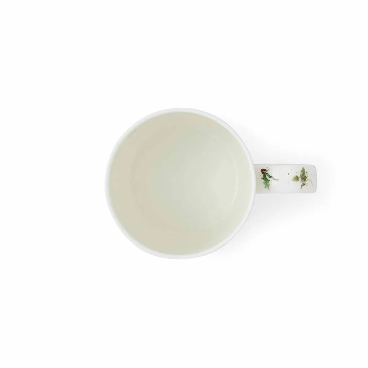 MMOB5629 Wrendale Designs Ein verschneiter Tag Vögel feine Knochen China Becher