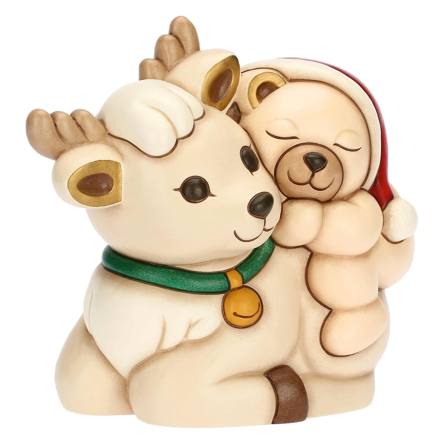 F3319A82 Teddy auf Rentier Robin mittel