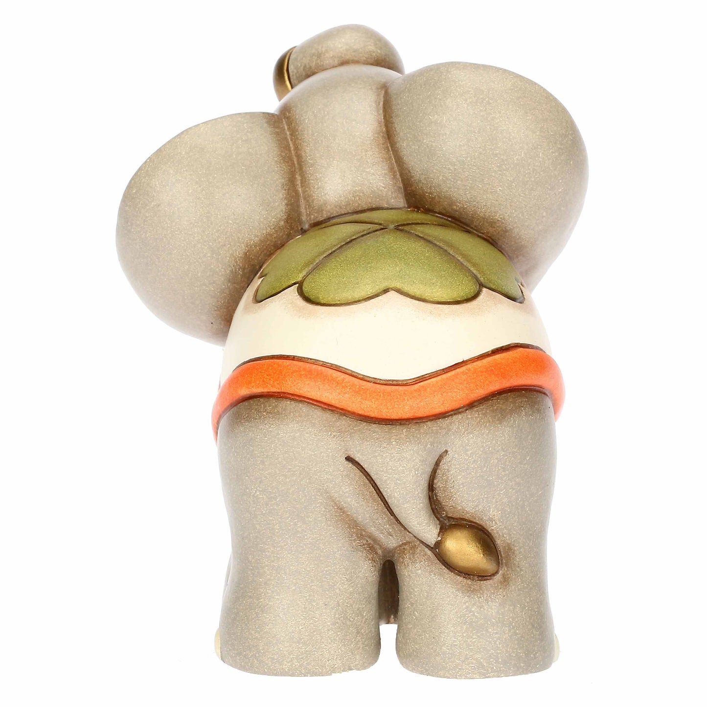 F3372A99 Elefant Elly mit Blume aus Keramik, mittel