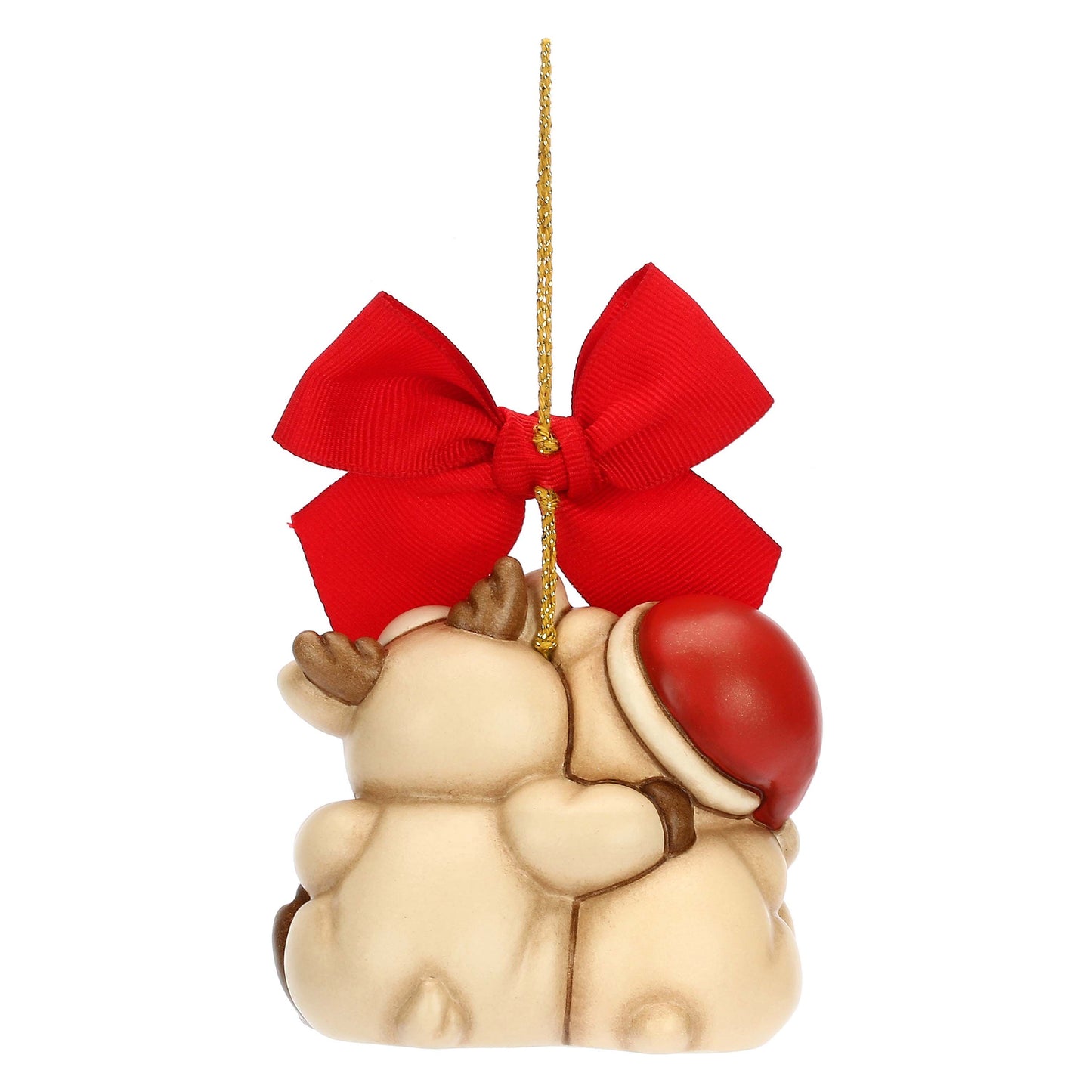 S3338A82 Weihnachtsschmuck Teddy-Bär und Rentier Robin maxi aus Keramik