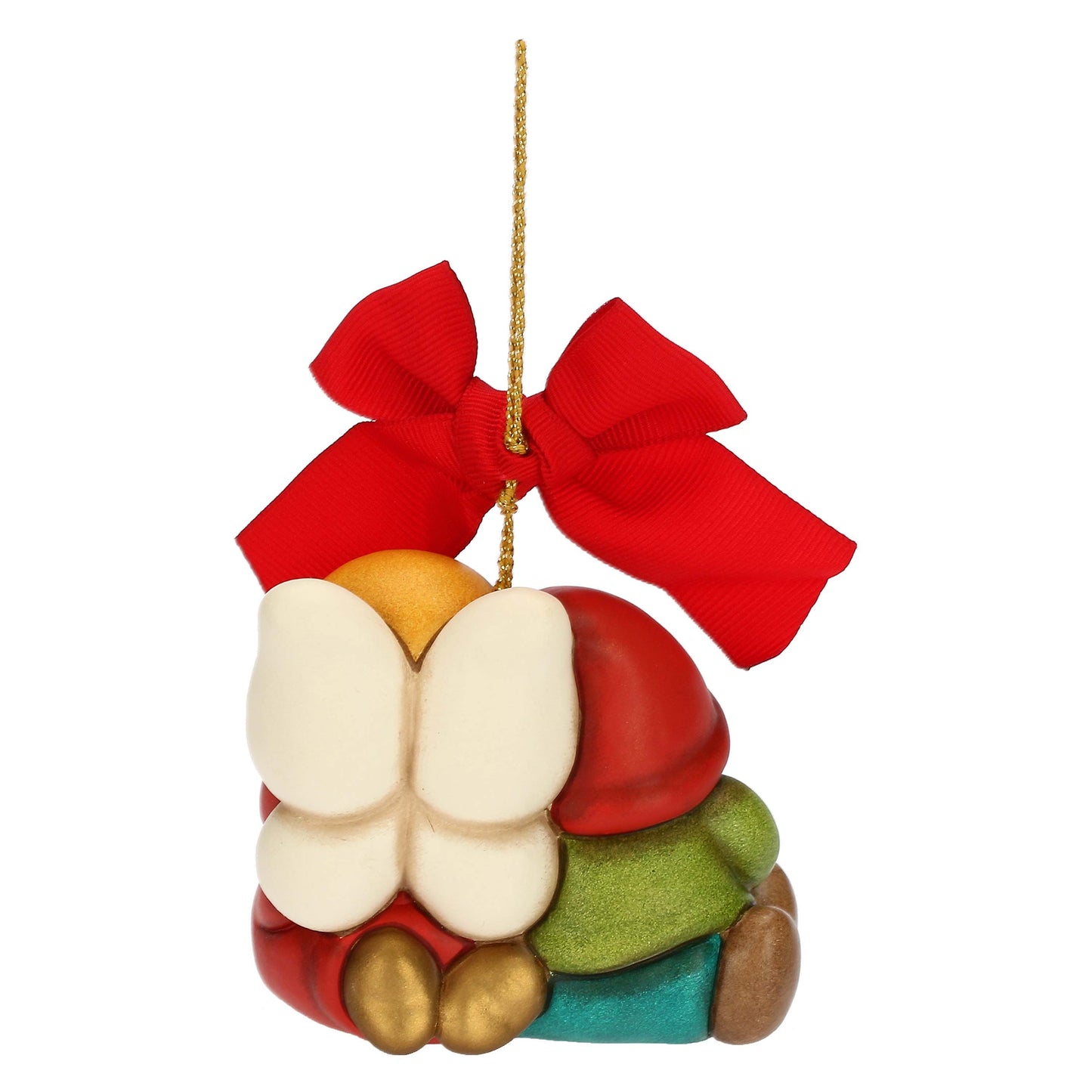 S3348A82 Weihnachtsschmuck Königin der Feen Shaila und Zwerg Oliver maxi aus Keramik