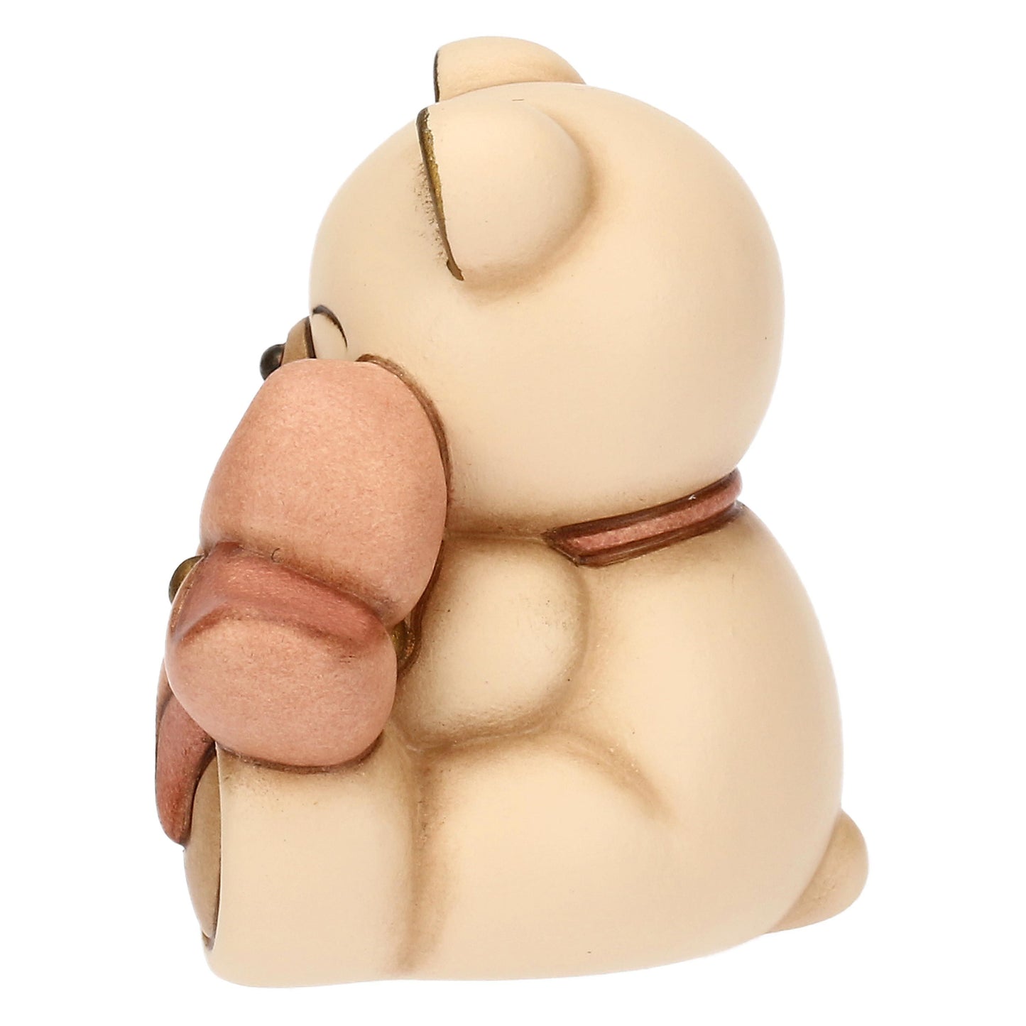 T10066270H93B Keramikteddy mit rosa Windrad