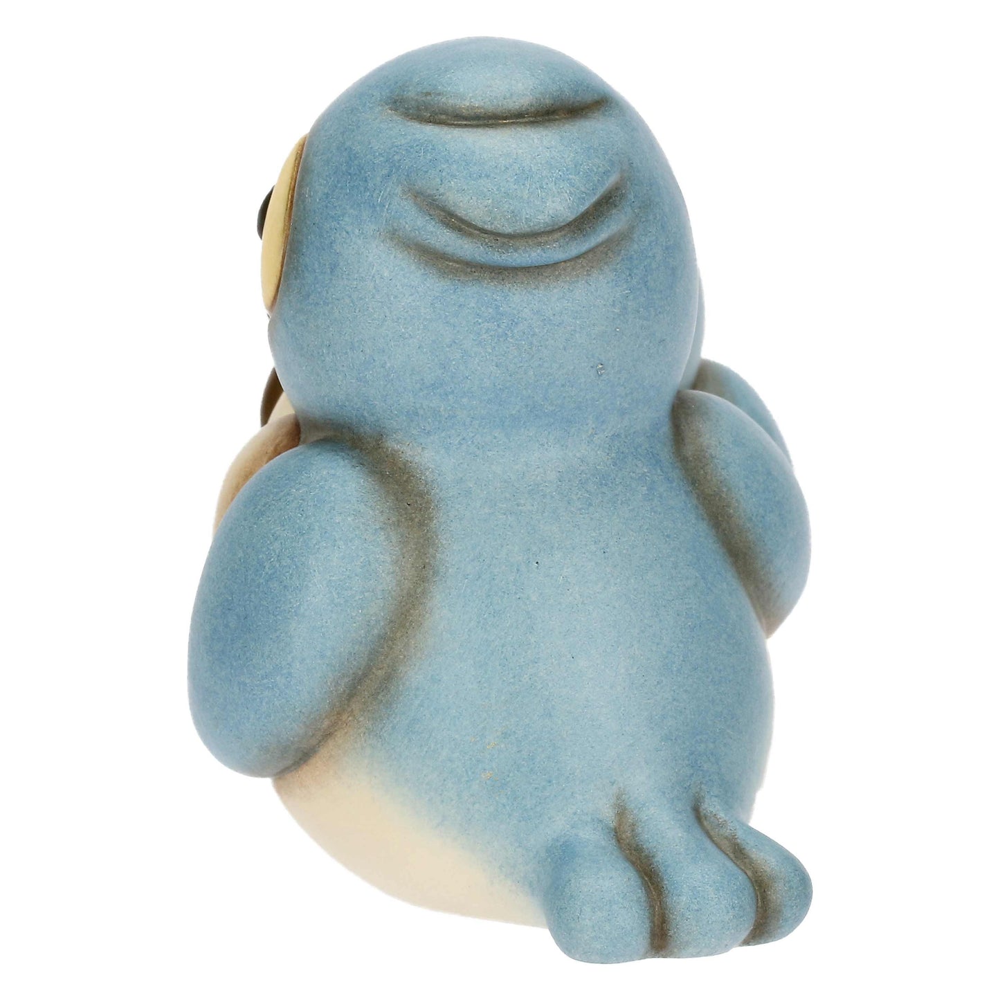 T10094273H90 Paar kleine Blaumeisen aus Keramik mit Herzen