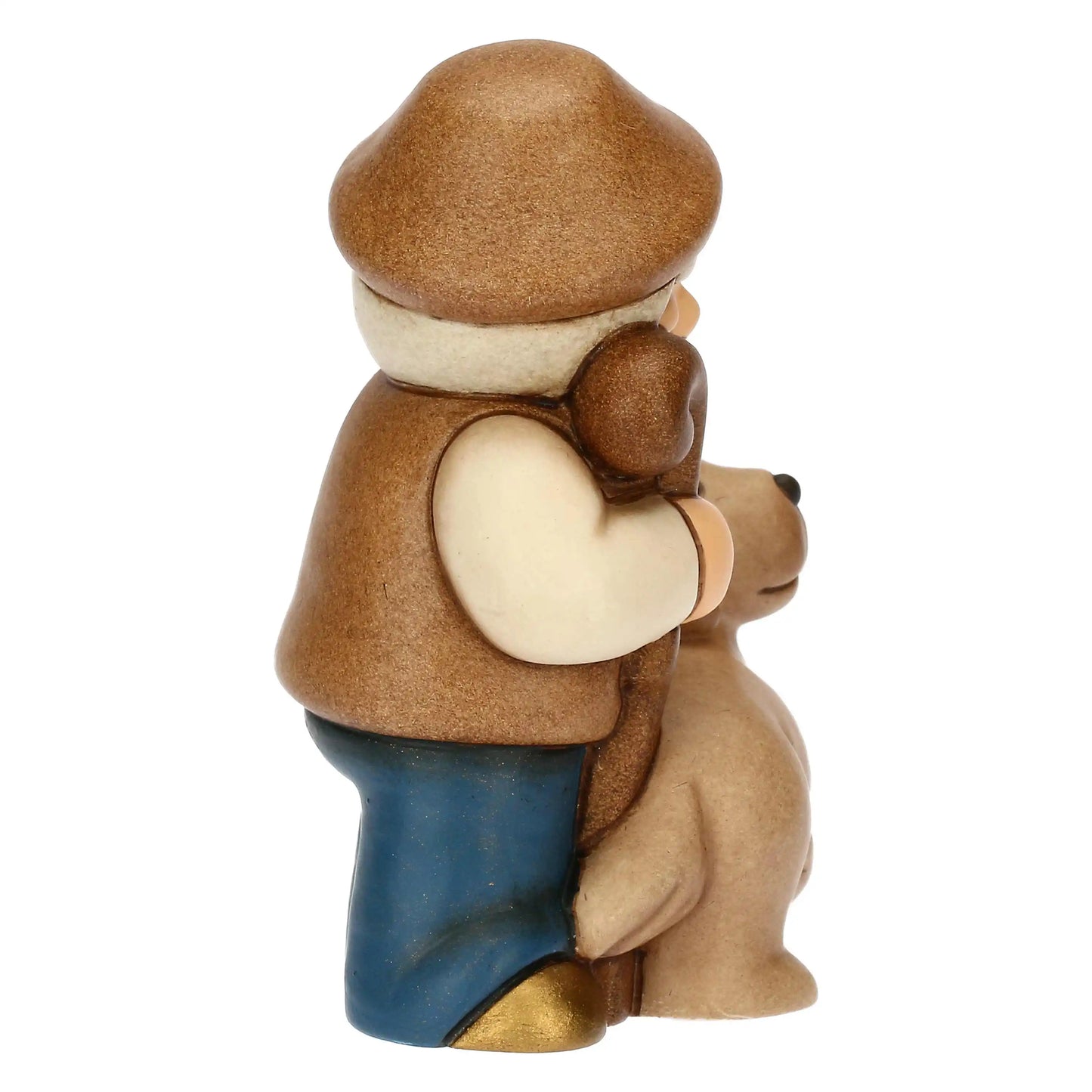 T10387280A98 Figurina Thun per culla pastore con cane