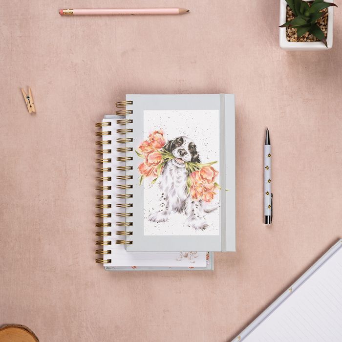 HB017 Blooming with Love" dog notebook