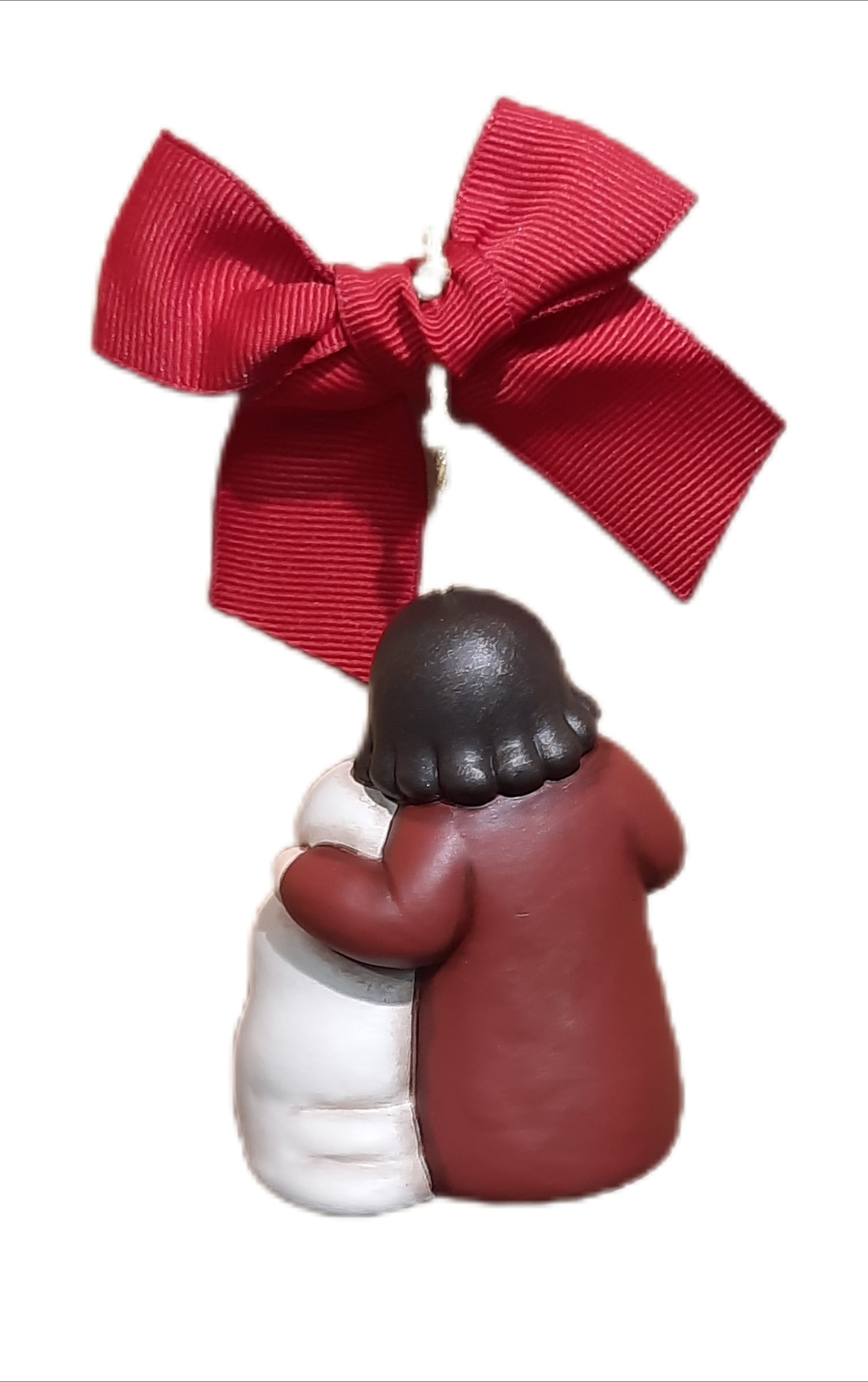 Thun Christbaumschmuck Heilige Familie – handgefertigte Weihnachtsfigur aus Italien, Krippenmotiv als edle Weihnachtsdekoration und Sammlerstück