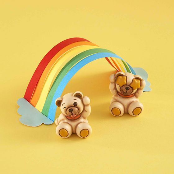 F2652B90 Emoticon Teddy felice con occhi a stella