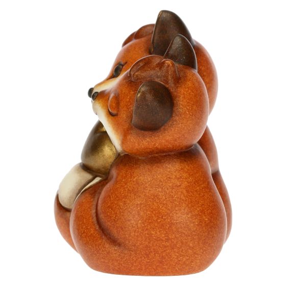 F3246H90B Fuchspaar mit goldenem Herz