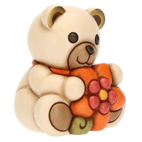 F3264H90 Teddy Frühling mit Blume 2023 mittel