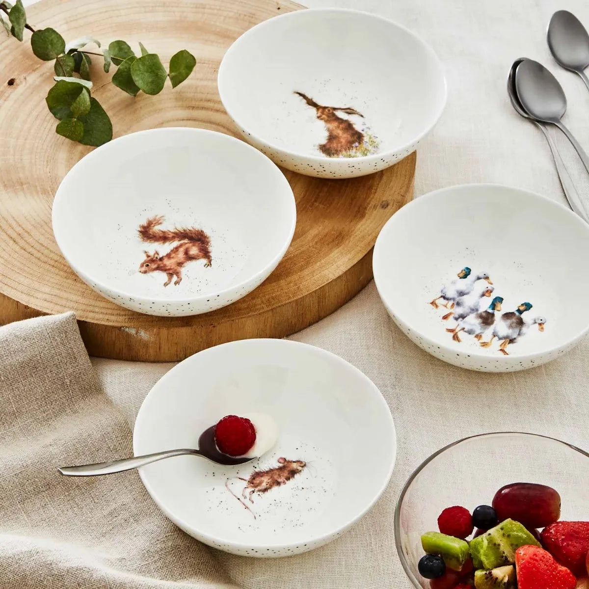 WN4078 Cereal bowl ducks