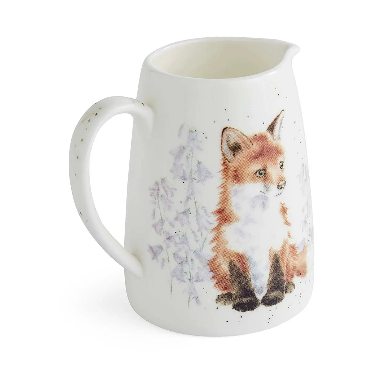 WNVM4393 Wrendale Designs „Contemplation“ Blumenkrug – Dekorativer Krug mit Fuchsjungemotiv
