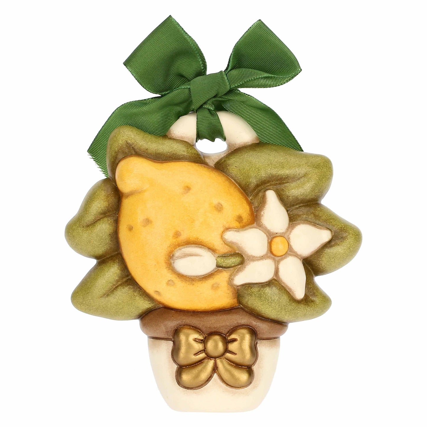 A1198H90 Stampo decorativo in ceramica con limone, piccolo