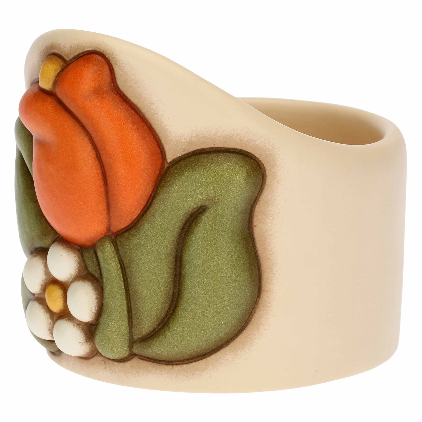 C2868H90 Single ceramic cup holder Country with tulip "This product is currently out of stock. Please contact us so that we can inform you of the next possible delivery date."