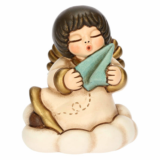 E2248H90 My Angel on a cloud with a small ceramic aeroplane    "This product is currently not in stock. Please contact us so that we can inform you of the next possible delivery date."