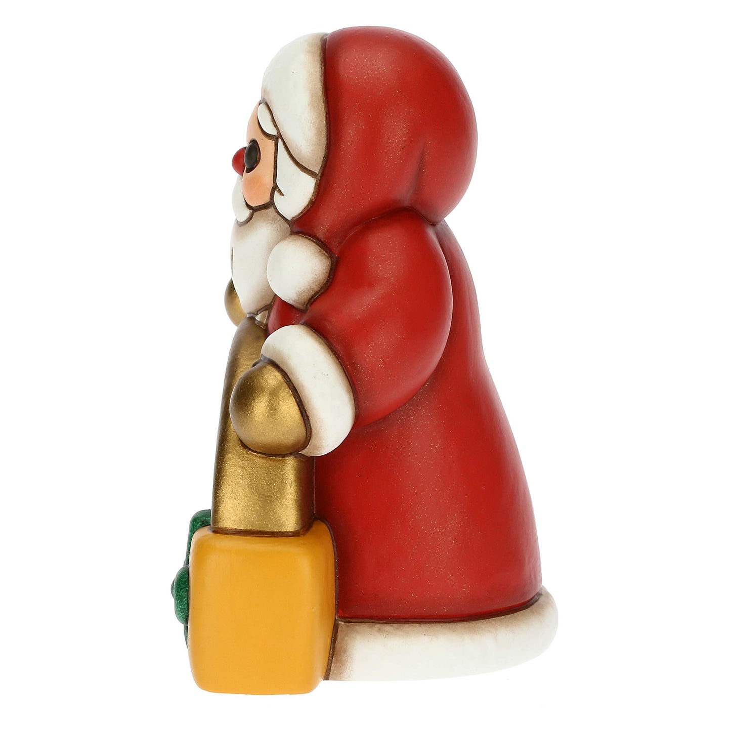 F3298A82 Weihnachtsmann mit Regenbogen aus Keramik Desideri Di Natale