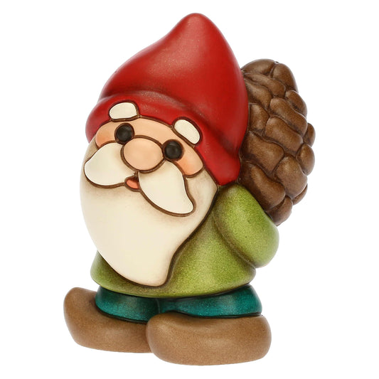 F3314H90 Zwerg Oliver mit Zapfen aus Keramik Bosco Magico „Dieses Produkt ist zur Zeit nicht am Lager. Bitte setzen Sie sich mit uns in Verbindung damit wir Ihnen den nächst möglichen Liefertermin bekannt geben können.“