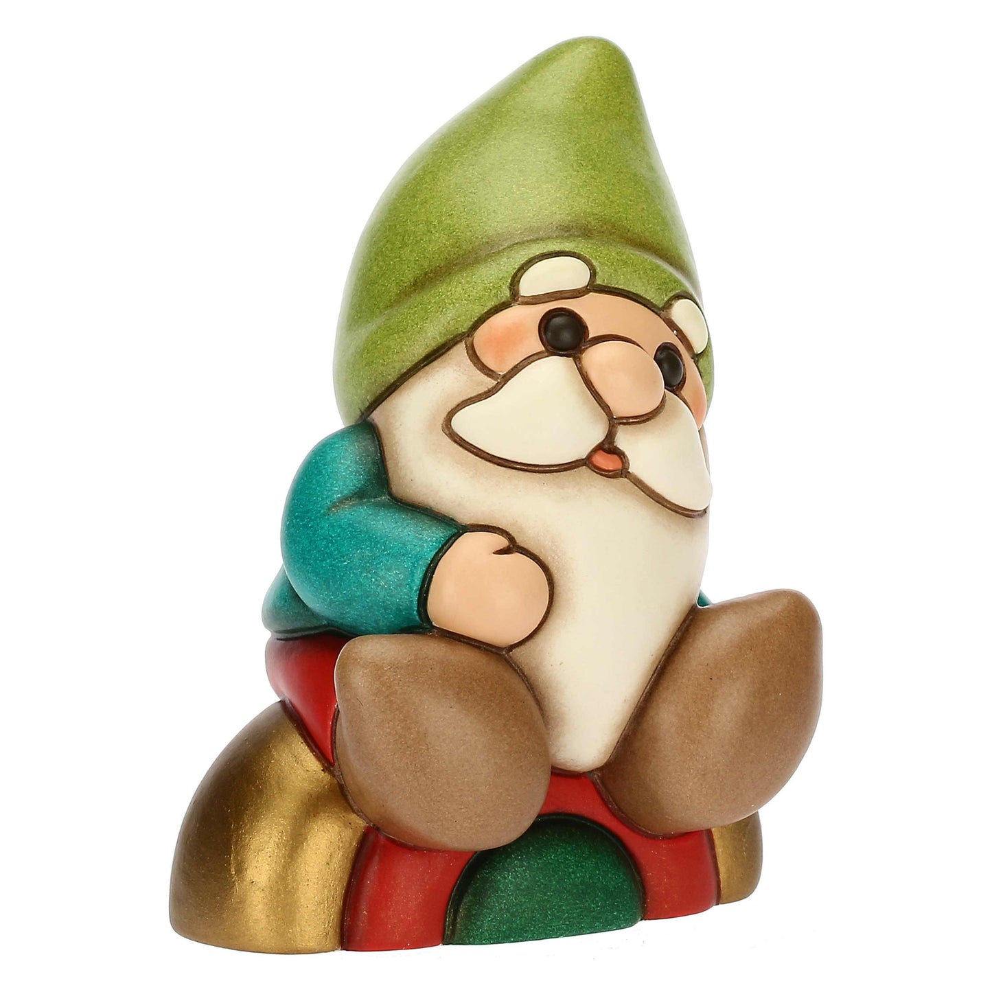 F3315H90 Dwarf Oliver on rainbow ceramic Bosco Magico "This product is currently out of stock. Please contact us so we can let you know the next possible delivery date."