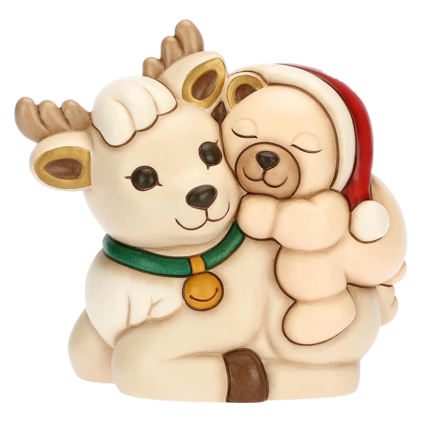 F3319A82 Teddy auf Rentier Robin mittel