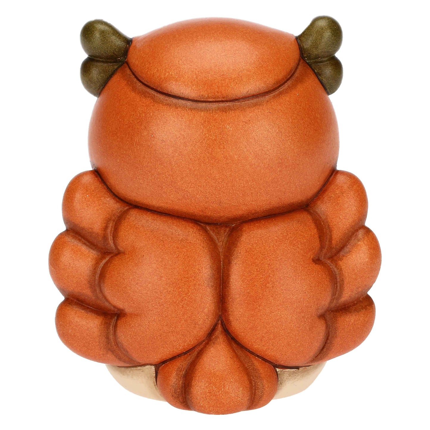 F3331H90 Owl Lucky orange with lucky clover ceramic Racconti d'Autunno "This product is currently out of stock. Please contact us so we can let you know the next possible delivery date."