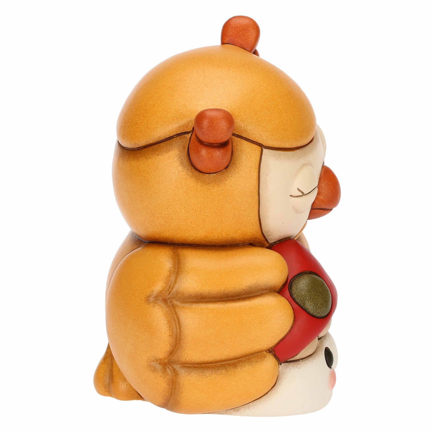 F3334H90  Eule Lucky und Pilz Ronnie aus Keramik Racconti d'Autunno