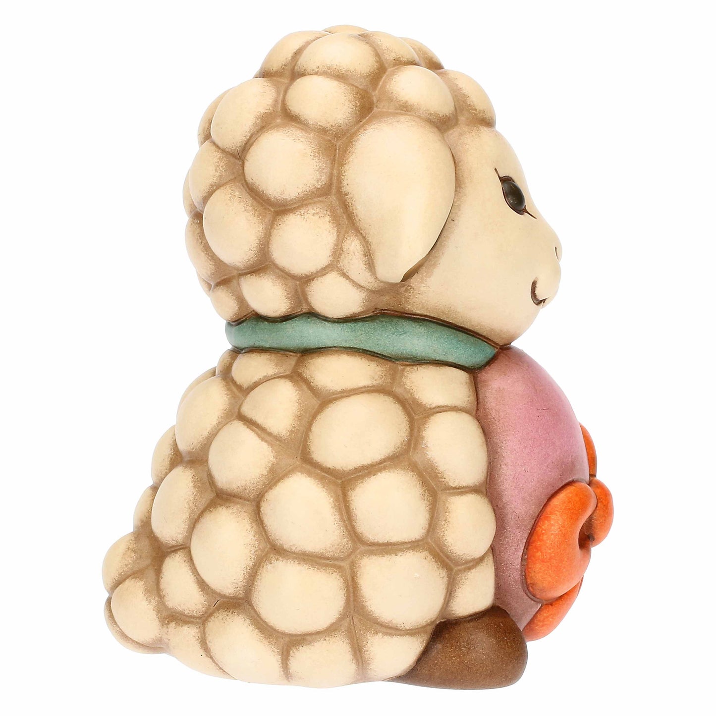 F3376H90 Lamm Nelly mit Ei aus Keramik Sorprese di Pasqua, mittel   „Dieses Produkt ist zur Zeit nicht am Lager. Bitte setzen Sie sich mit uns in Verbindung damit wir Ihnen den nächst möglichen Liefertermin bekannt geben können.“