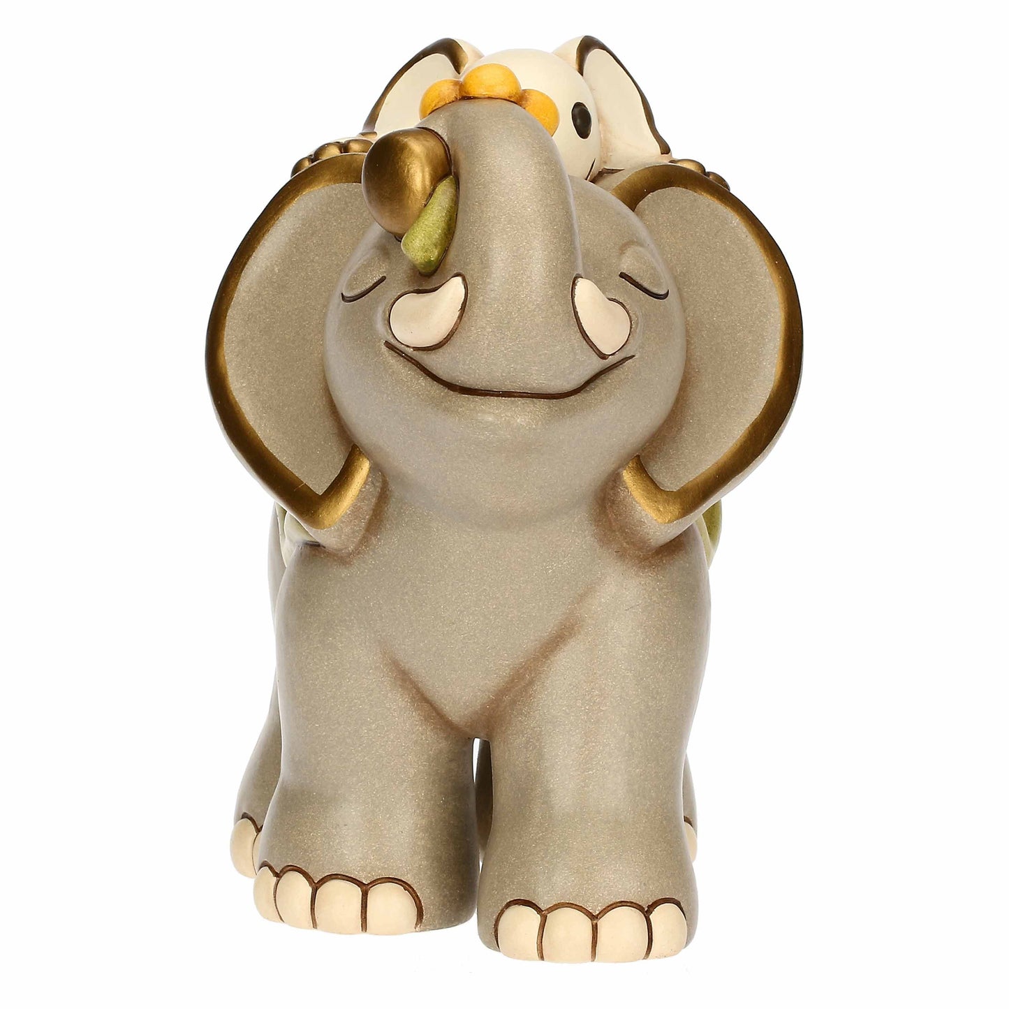 F3381A99 Elephant Elly with ceramic baby elephant  "This product is currently not in stock. Please contact us so that we can inform you of the next possible delivery date."