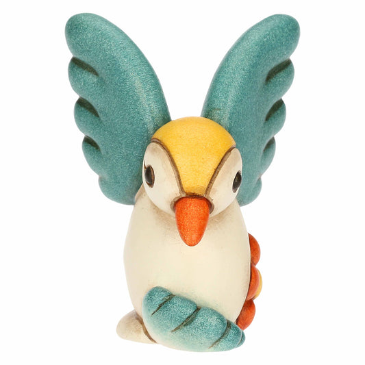 F3388H90 Colibrì con fiore in ceramica Primavera da vivere, mini