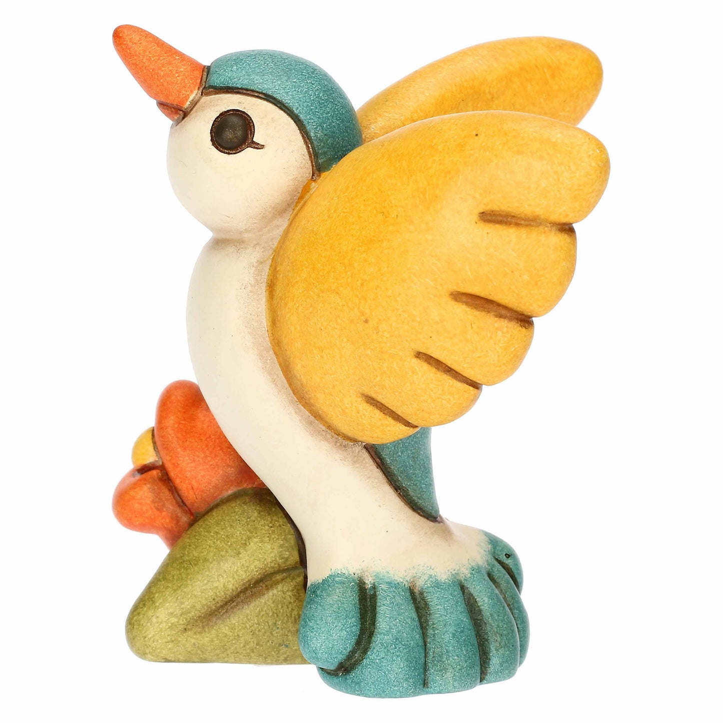 F3389H90 Kolibri Fly mit Blume aus Keramik Primavera da vivere, klein