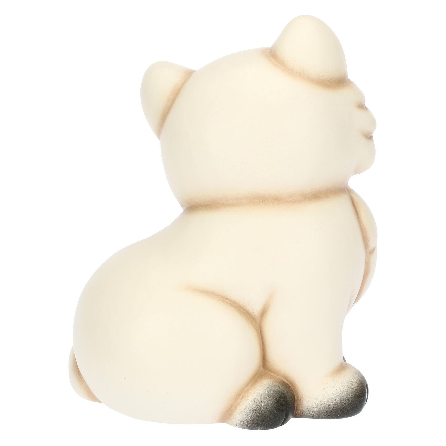 F3439H90 Weißfuchs Perla aus Keramik Inverno Incantato, groß