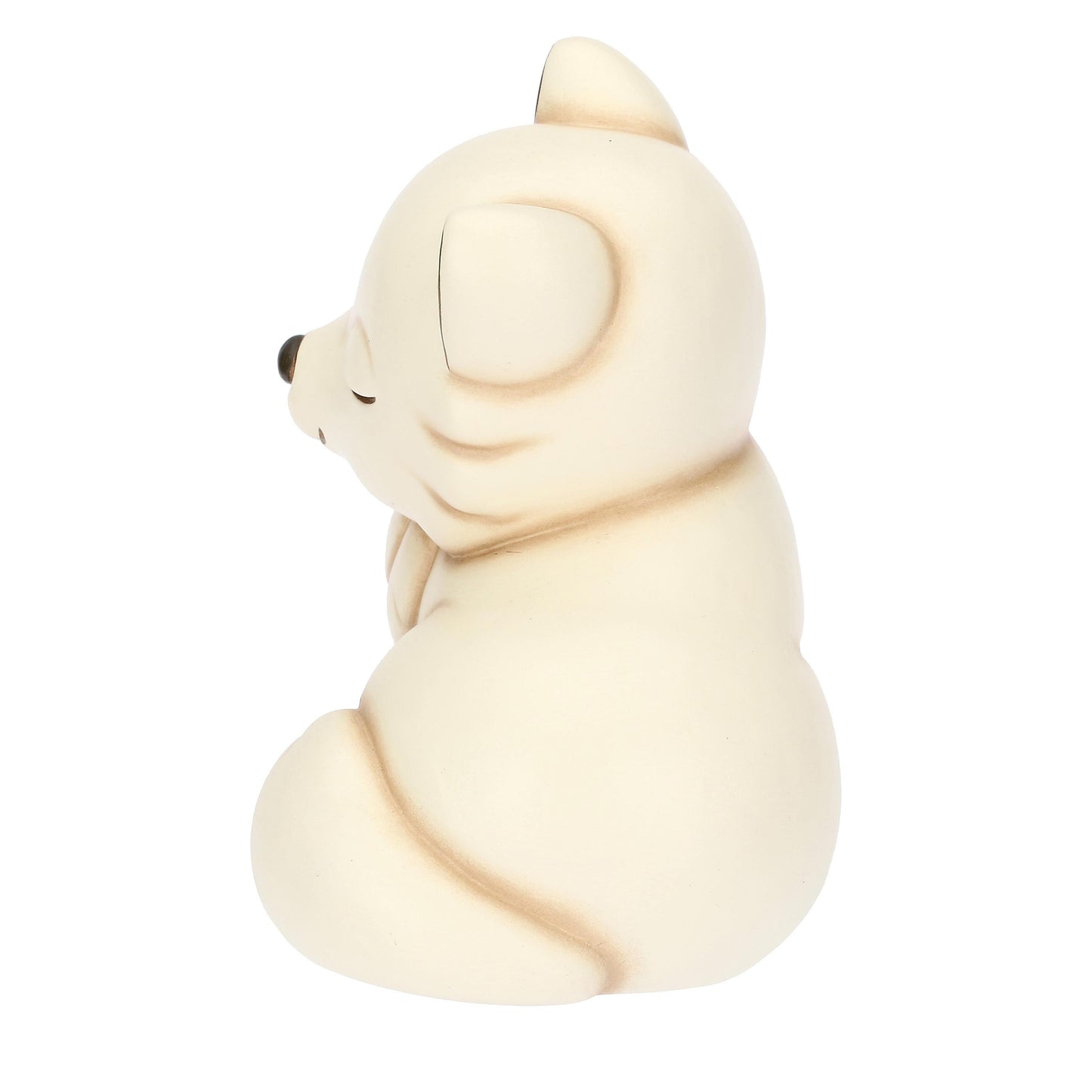F3439H90 Weißfuchs Perla aus Keramik Inverno Incantato, groß