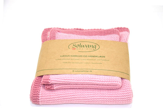 Schönes Set mit Wischtuch und Handtuch.

Wischtuch: 25 x 25 cm.
Handtuch: 32 x 47 cm.

Material :100% BIO Baumwolle.