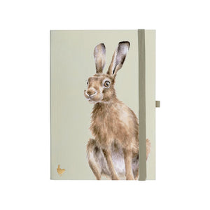 SNB001 "Golden Hour" Hase Signatur Notizbuch