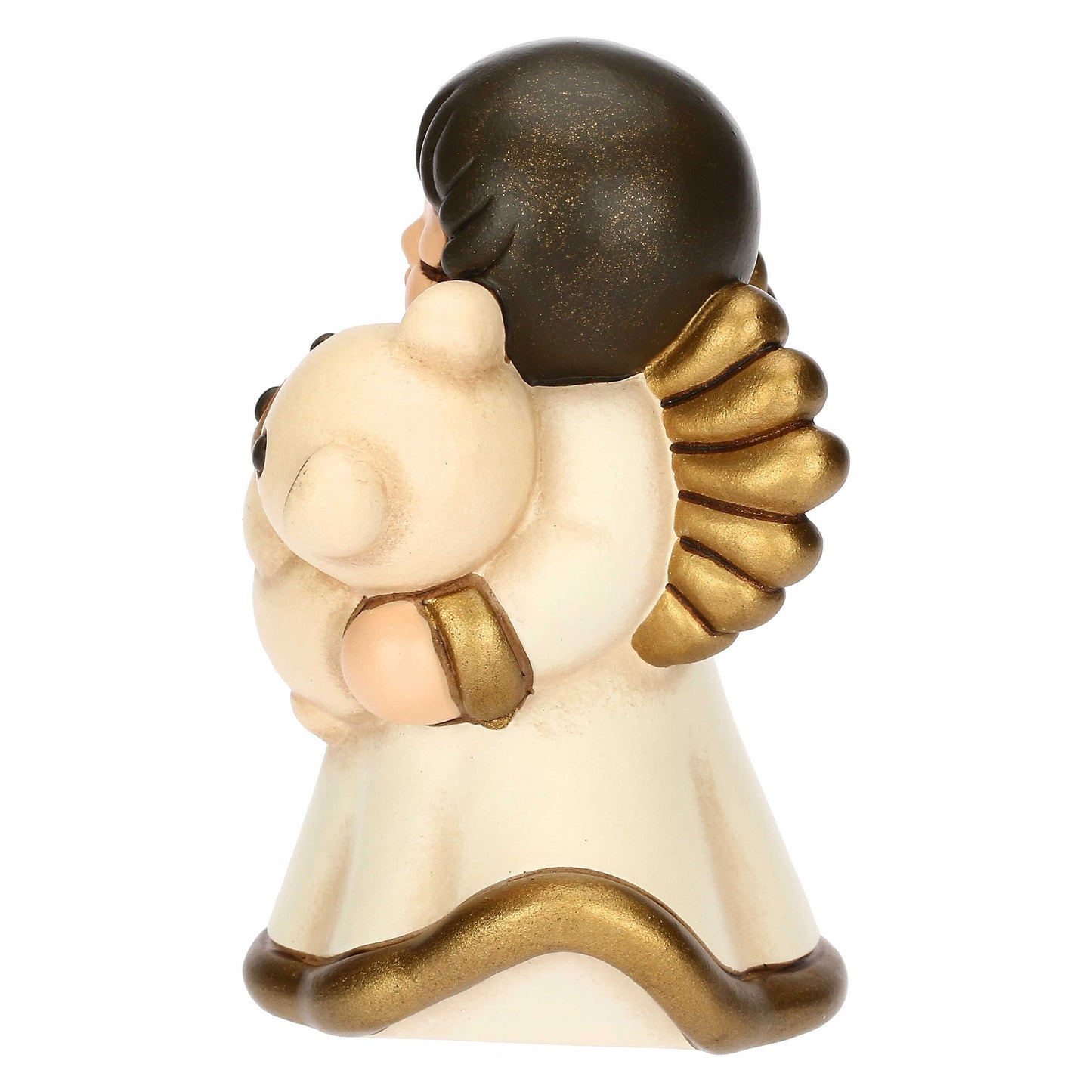 K3796H90 Angel with teddy standing ceramic