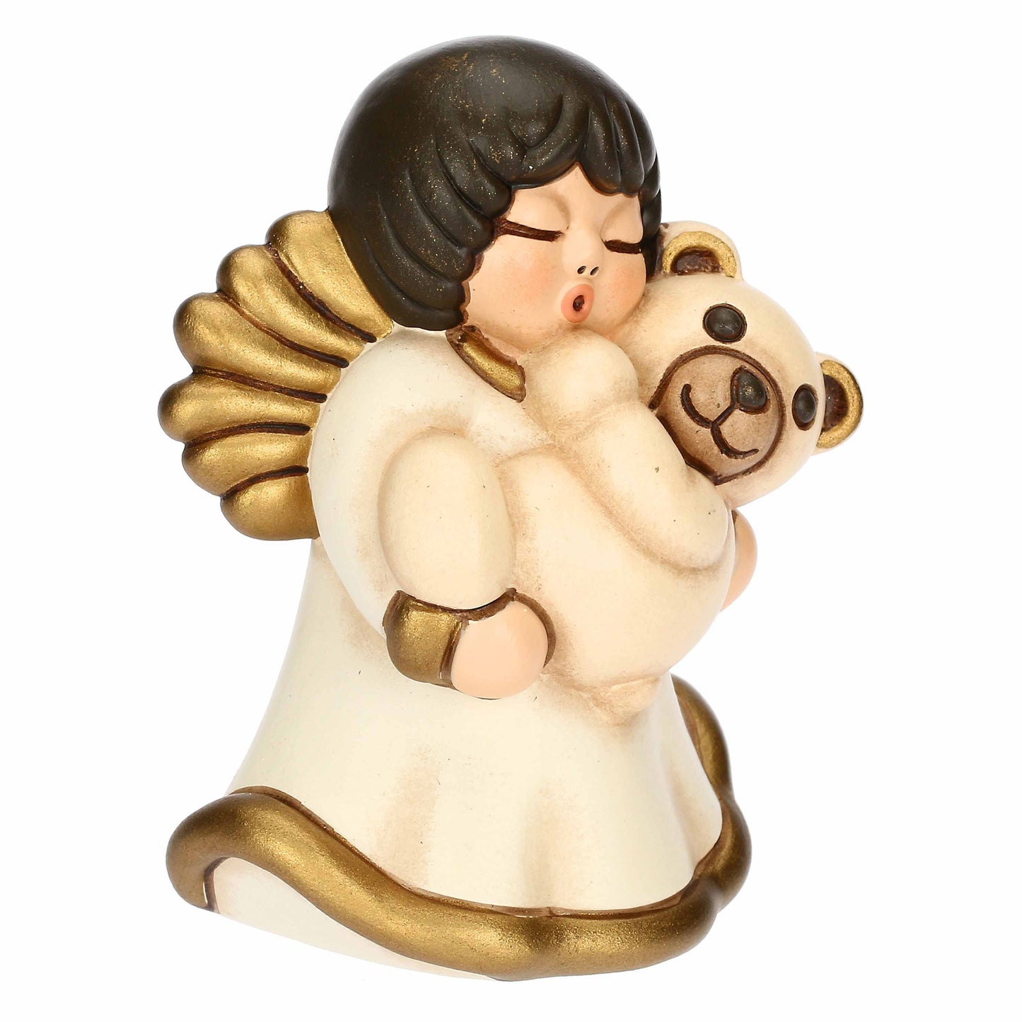 K3796H90 Angel with teddy standing ceramic