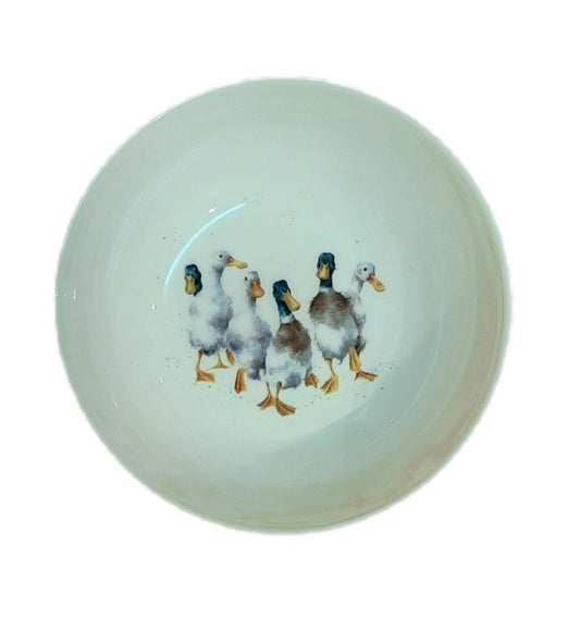 WN4078 Cereal bowl ducks