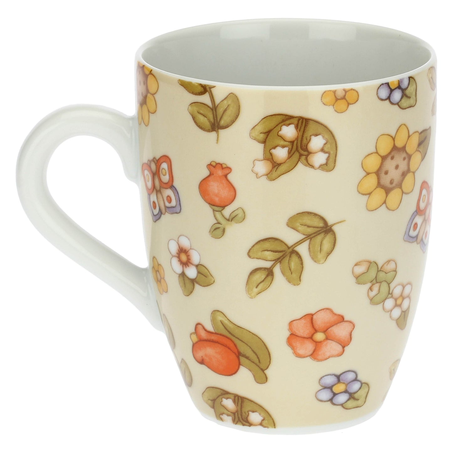 P3775E02 Mug Fiori e girasoli Country "Questo prodotto è attualmente esaurito. La preghiamo di contattarci per informarla sulla prossima data di consegna possibile."