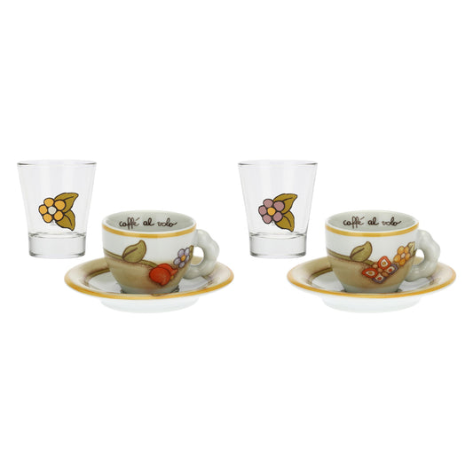 P3820E02 Set mit 2 Espressotassen und 2 Gläsern Country „Dieses Produkt ist zur Zeit nicht am Lager. Bitte setzen Sie sich mit uns in Verbindung damit wir Ihnen den nächst möglichen Liefertermin bekannt geben können.“