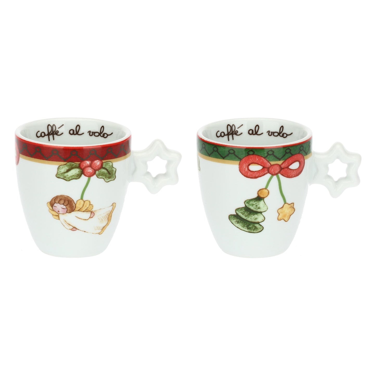 P4467P00 Set mit 2 Espressotassen und Zuckerdose Magico Natale „Dieses Produkt ist zur Zeit nicht am Lager. Bitte setzen Sie sich mit uns in Verbindung damit wir Ihnen den nächst möglichen Liefertermin bekannt geben können.“