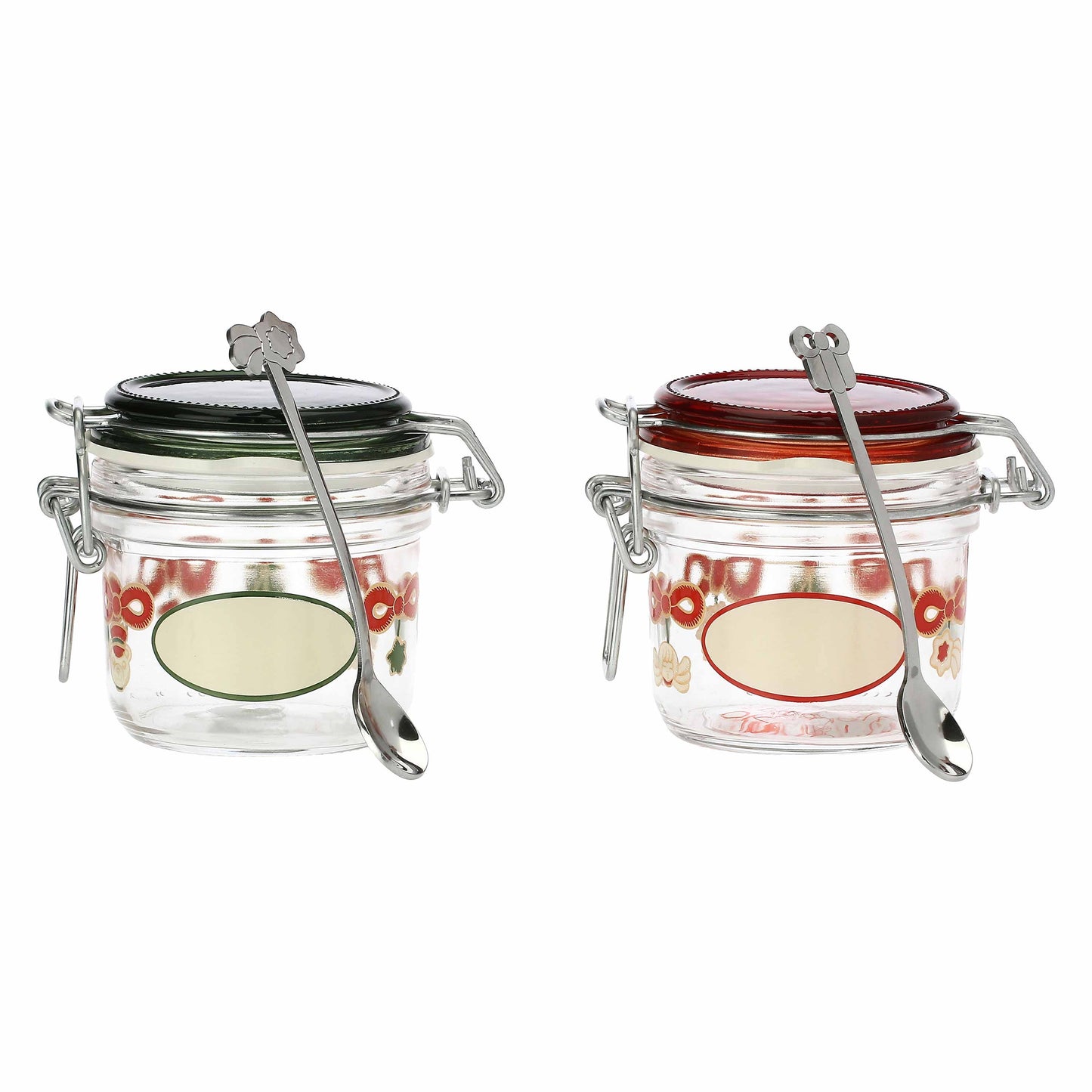 P4494P00 Set of 2 small storage containers and 2 teaspoons Magico Natale "This product is currently out of stock. Please contact us so that we can inform you of the next possible delivery date."