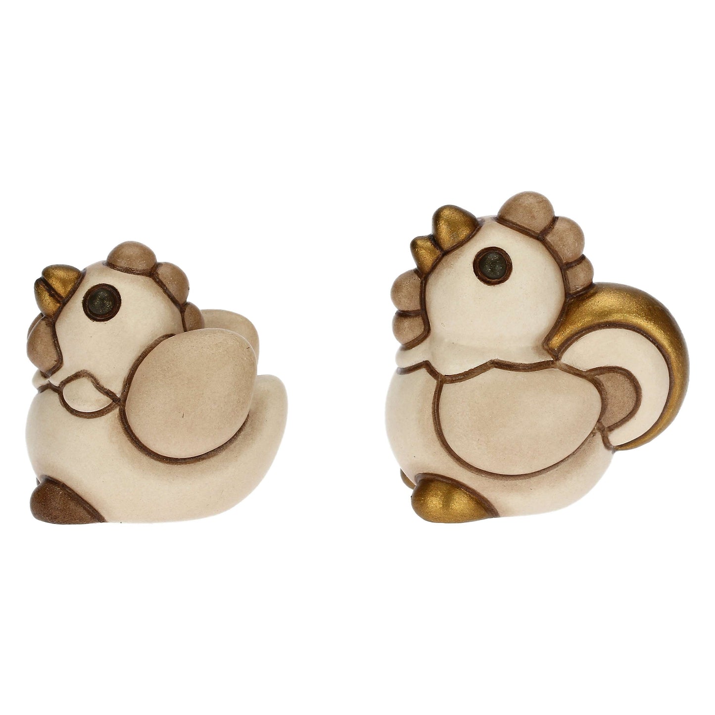 S3326A91 Set Hahn und Huhn aus Keramik