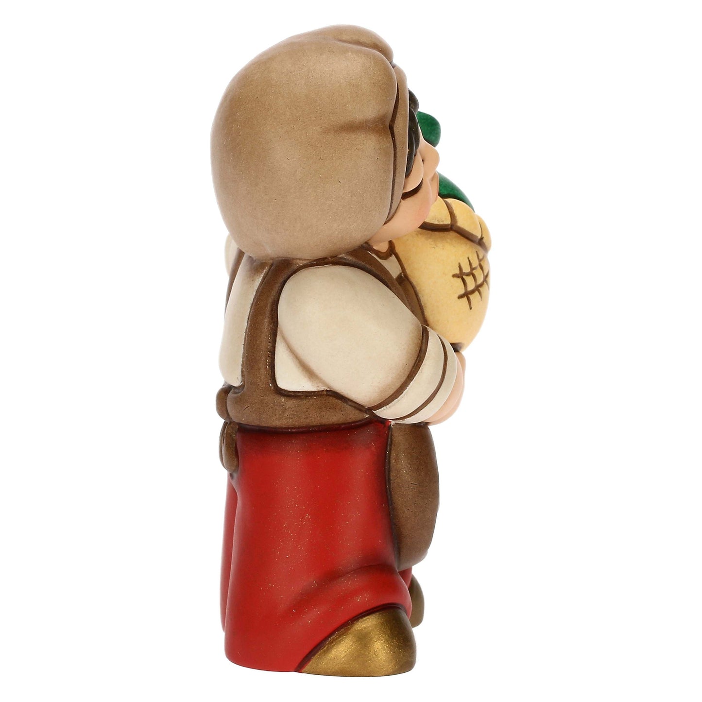 S3327A82 Ostia in ceramica con damigiana