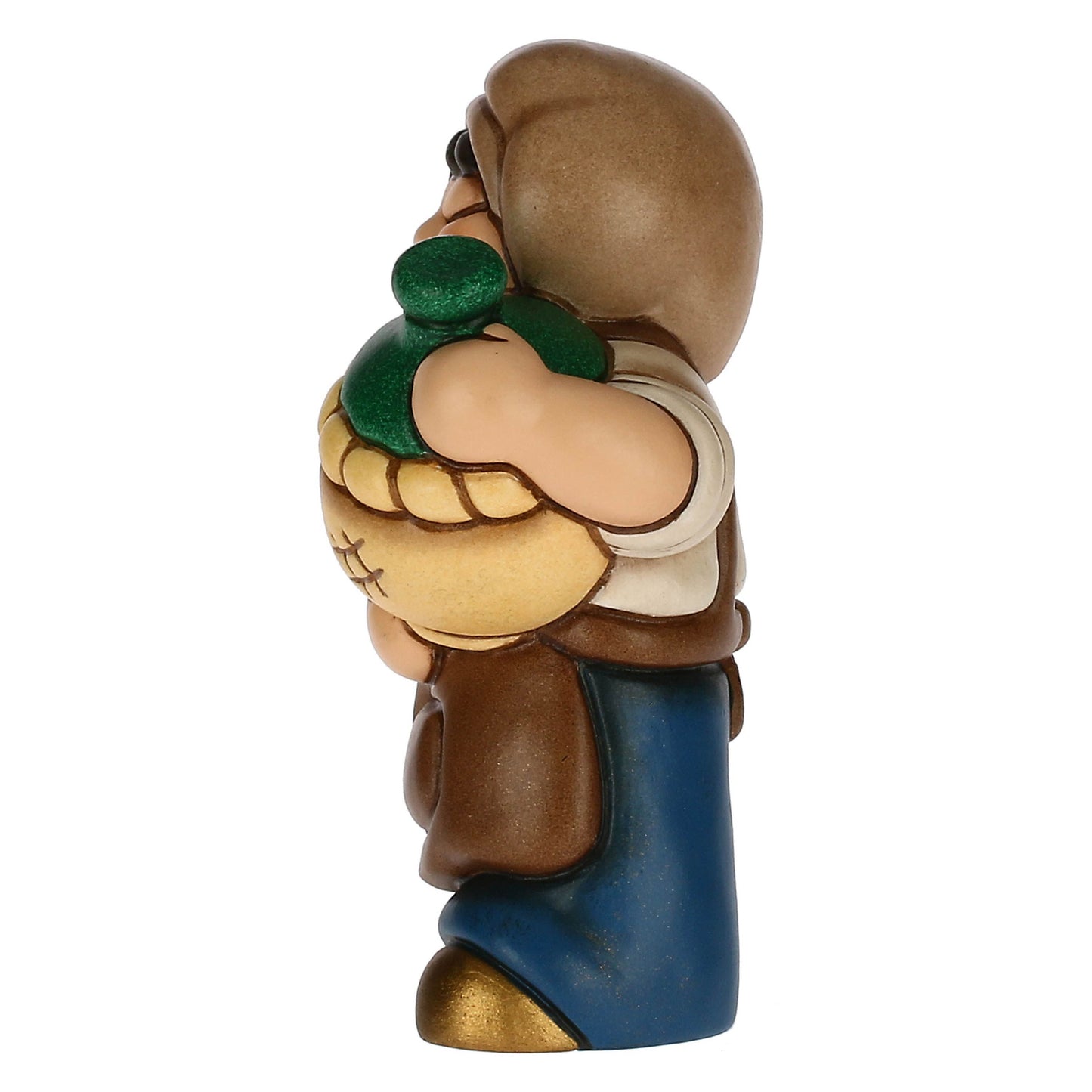 S3327A98 Ostia in ceramica con damigiana