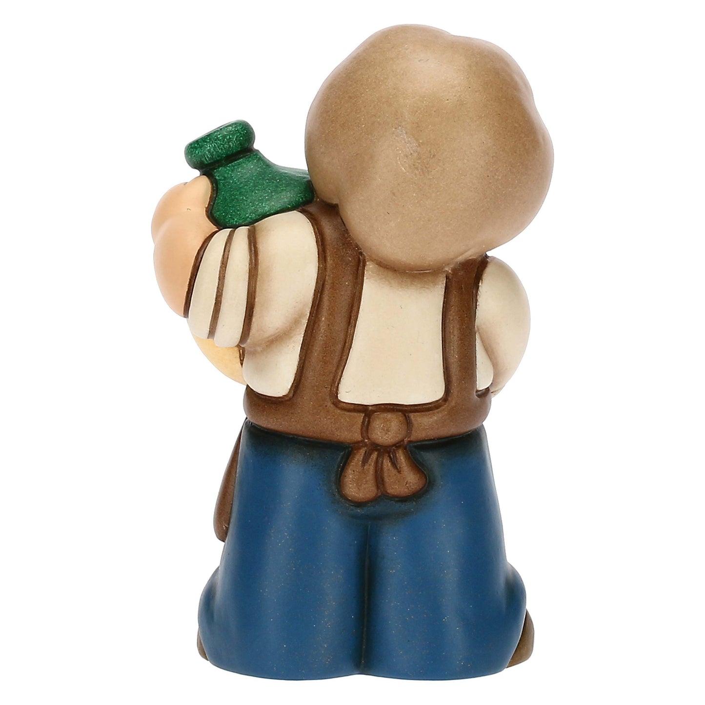 S3327A98 Ostia in ceramica con damigiana