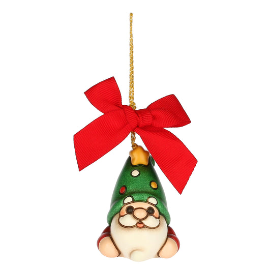 S3412A82 Christmas decoration gnome Oliver made of ceramic, small