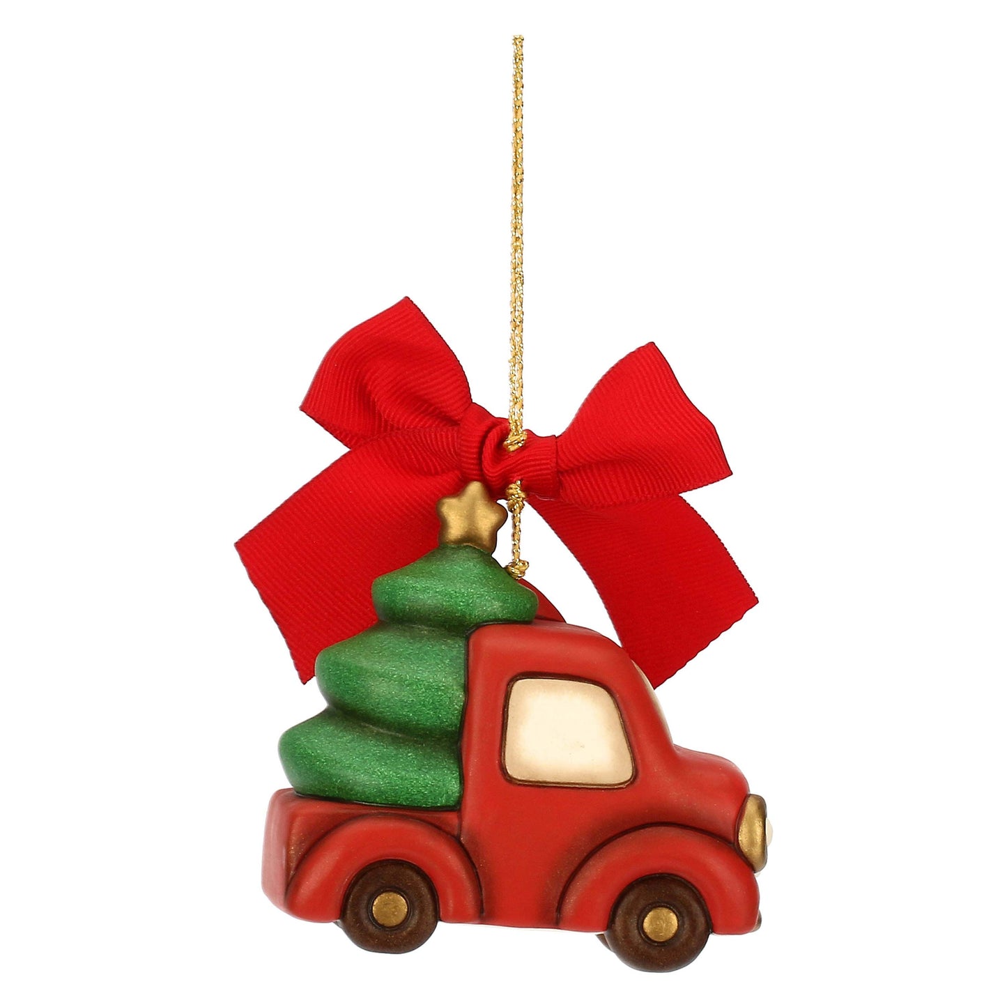 S3423A82 Christmas pendant gnome Oliver with minivan