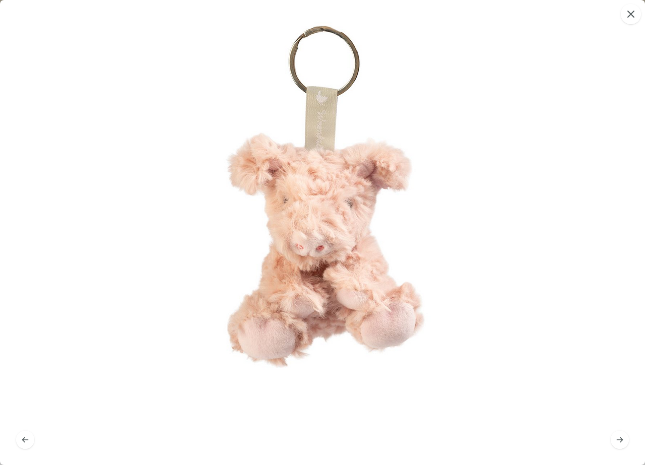 KPLUSH014 'Vanessa' Schweinchen Plüsch Anhänger