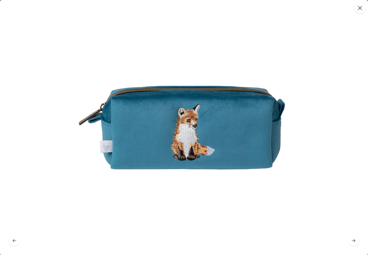 Daydreamer Kosmetiktasche mit gesticktem Fuchs