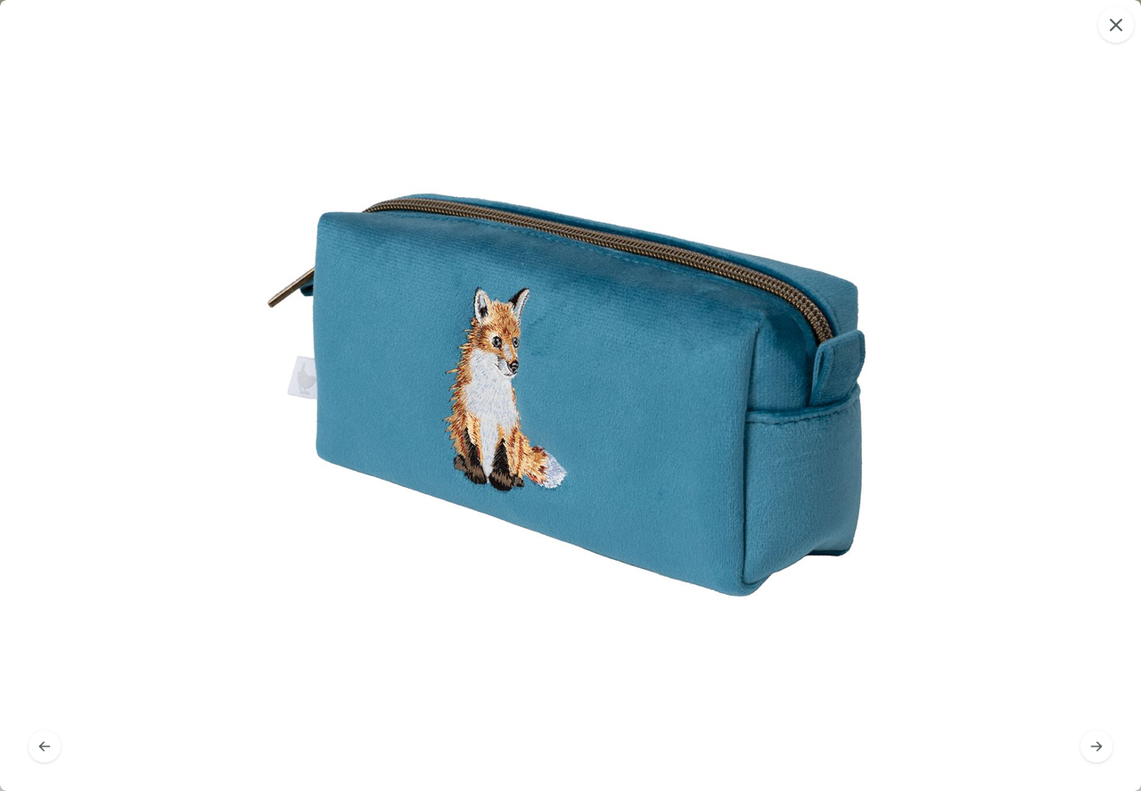 Pinseltasche Daydreamer – Fuchs-Motiv von Wrendale Designs