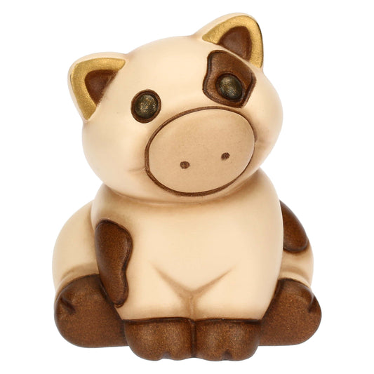 T10016270H90 Lino mini maiale in ceramica