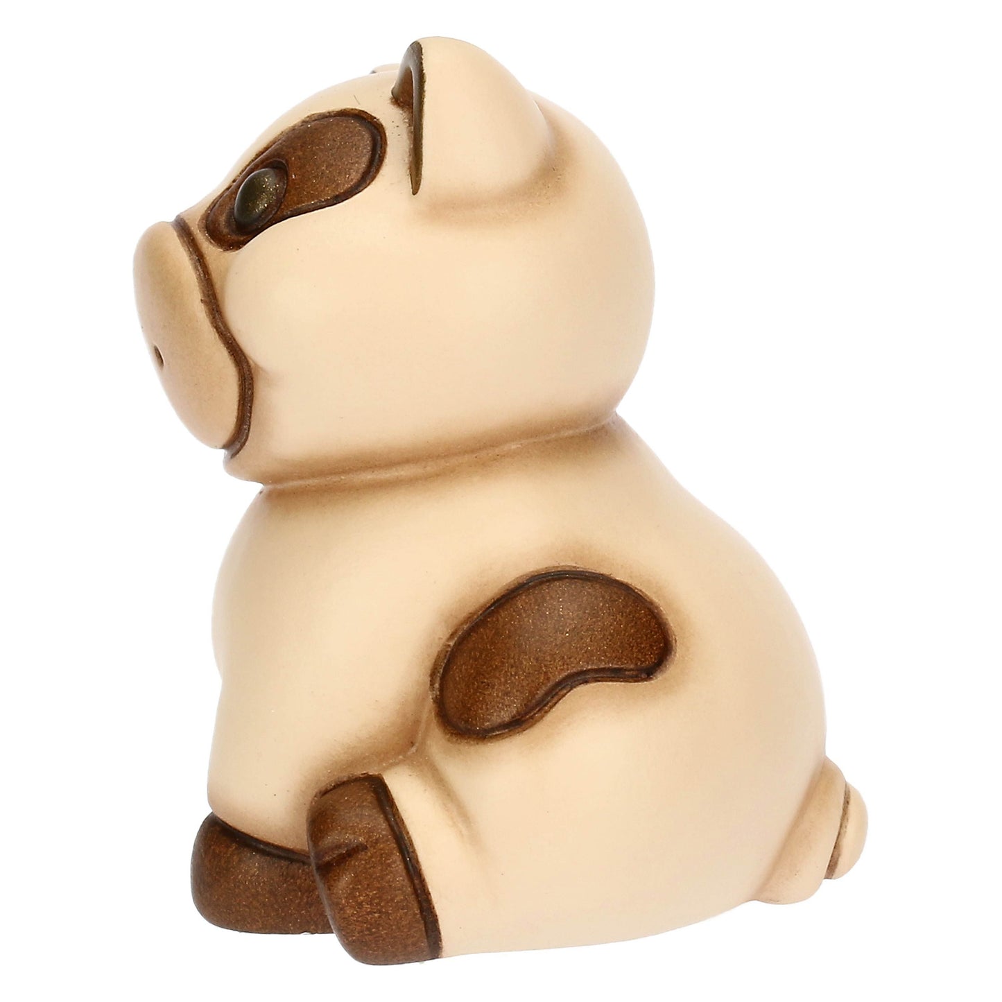 T10016270H90 Lino mini maiale in ceramica